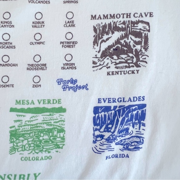 Parks Project | NWT Pictogram National Parks Short Sleeve T-Shirt | M - Picture 10 of 15